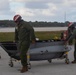 U.S. Marines load F-35B weaponry during Cope North 25