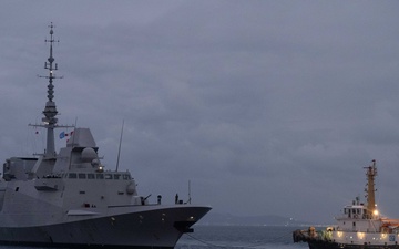 French Marine Nationale visits White Beach Naval Facility