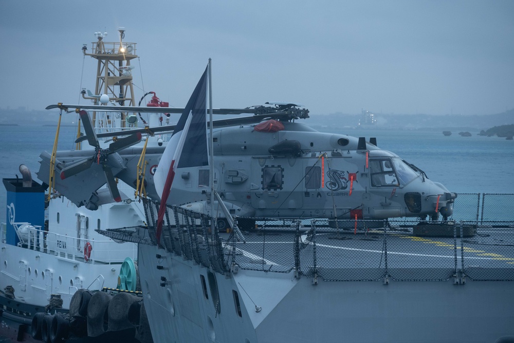 French Marine Nationale visits White Beach Naval Facility