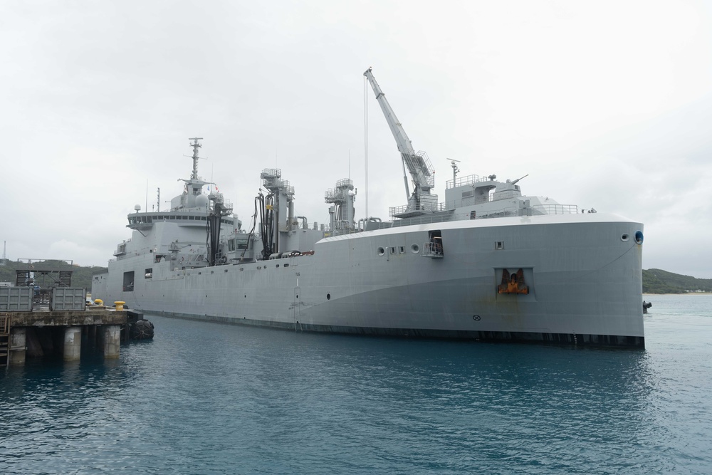 French Marine Nationale visits White Beach Naval Facility