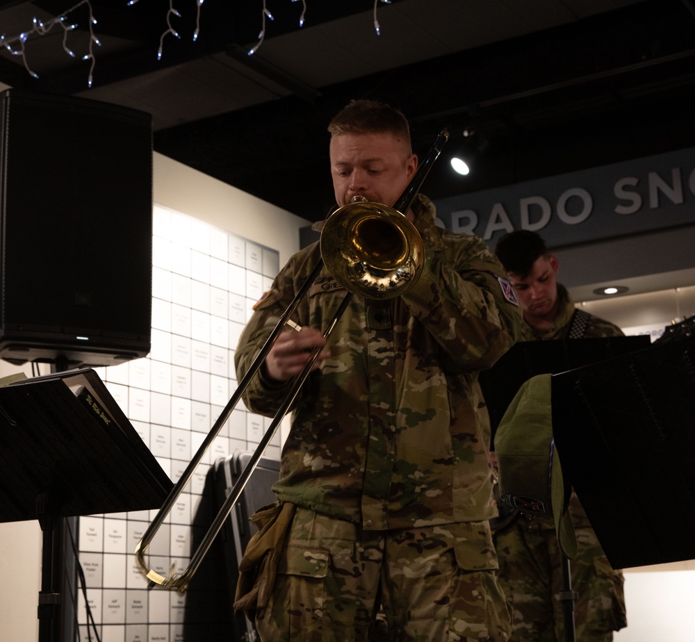 10th Mountain Division Band Performs at Colorado Snowsports Museum