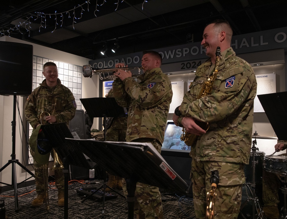 10th Mountain Division Band Performs at Colorado Snowsports Museum