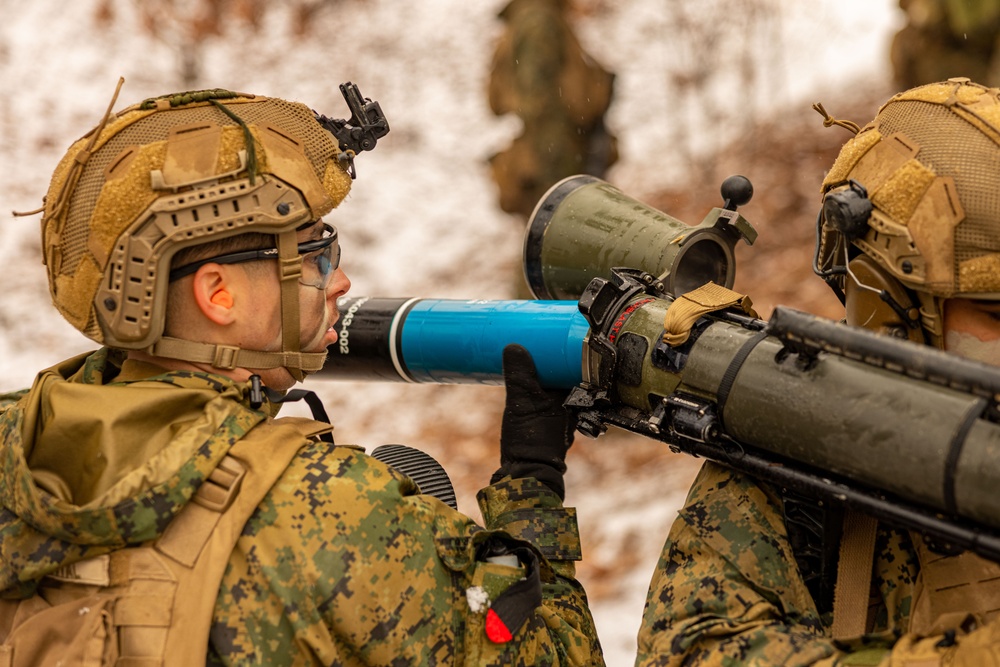 U.S. Marines Execute Live Fire Platoon Attacks During Korea Viper 25.2 