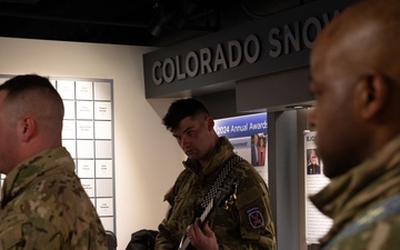 10th Mountain Division Band Performs at Colorado Snowsports Museum