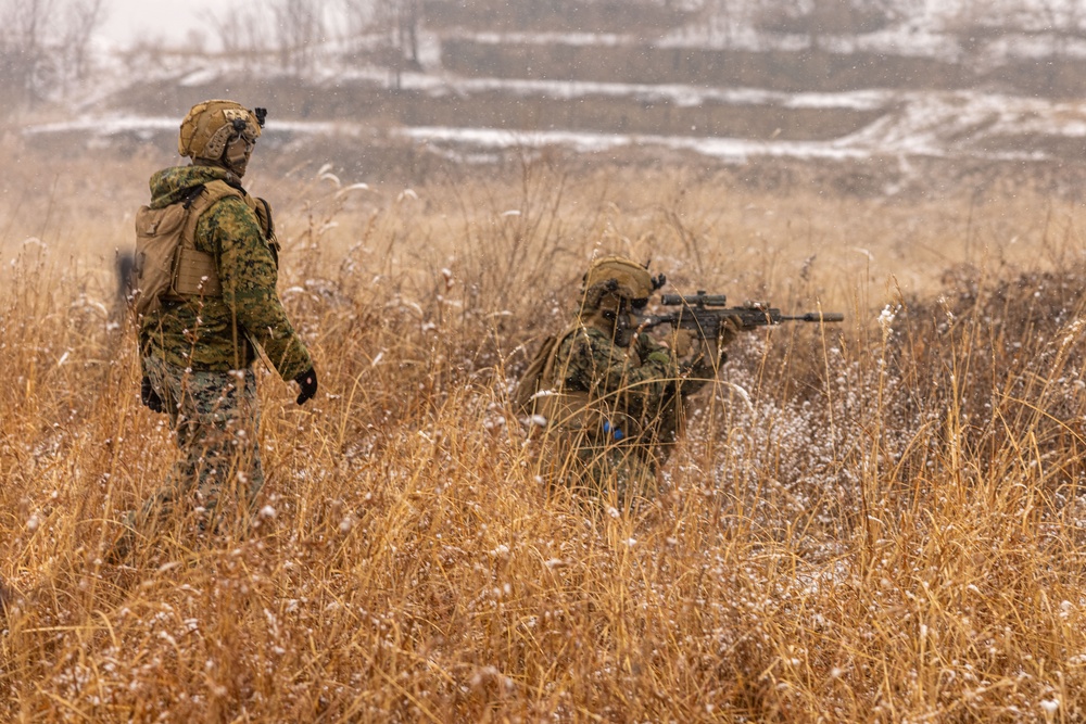 U.S. Marines Execute Live Fire Platoon Attacks During Korea Viper 25.2 