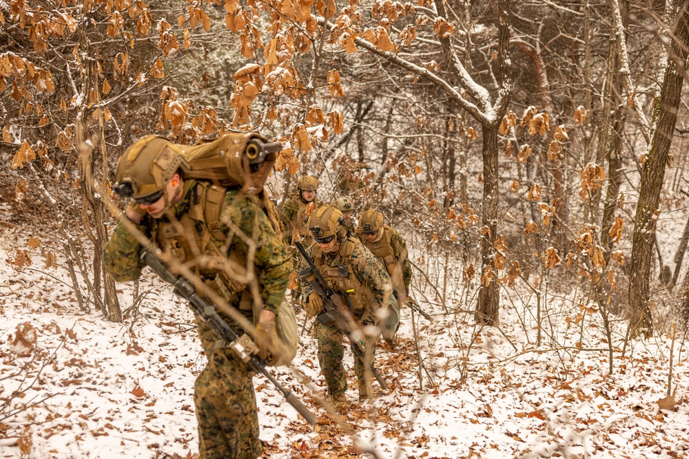 U.S. Marines Execute Live Fire Platoon Attacks During Korea Viper 25.2 