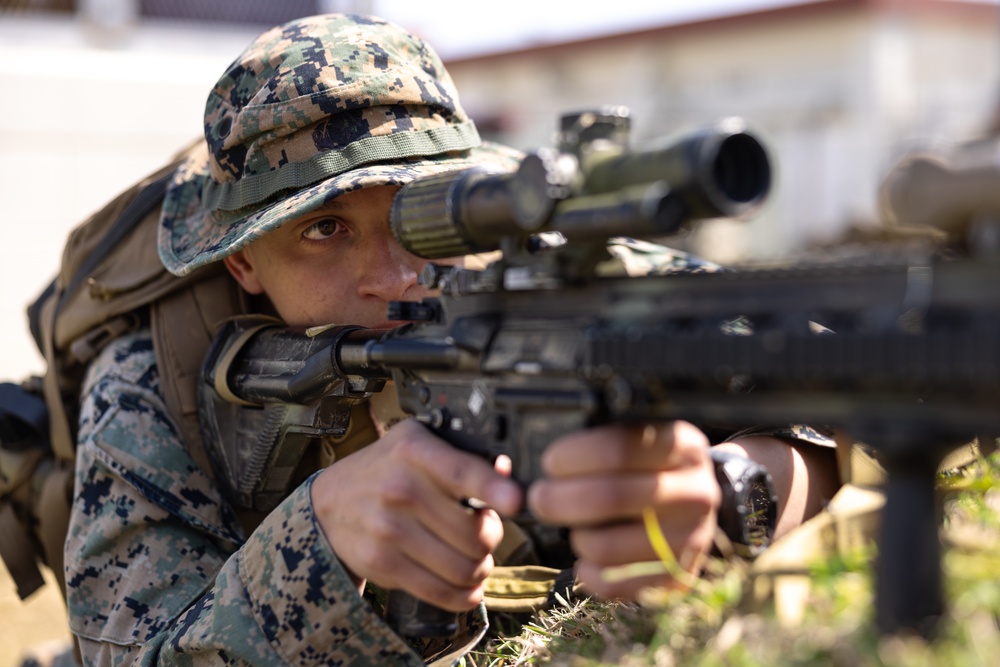 12th MLR Marines Compete in a Squad Competition