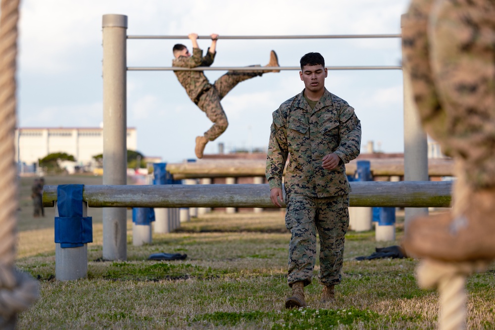 12th MLR Marines Compete in a Squad Competition