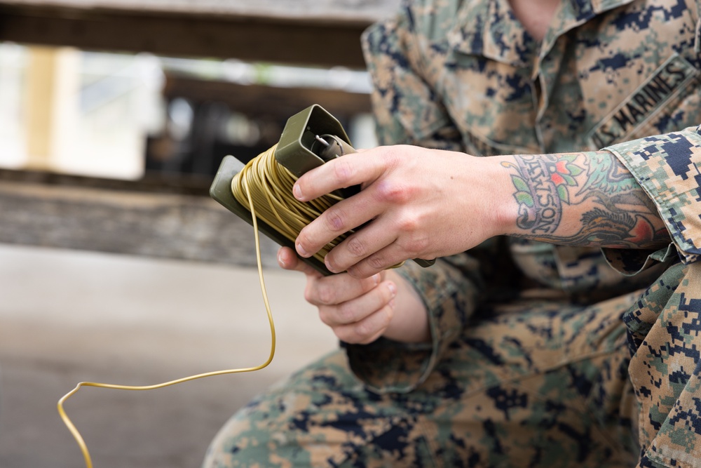 12th MLR Marines Compete in a Squad Competition