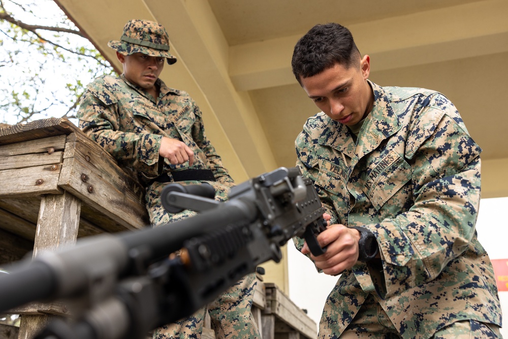 12th MLR Marines Compete in a Squad Competition