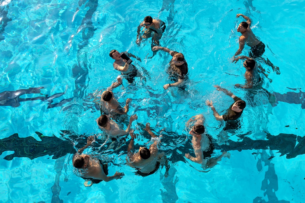 12th MLR Marines Compete in a Squad Competition