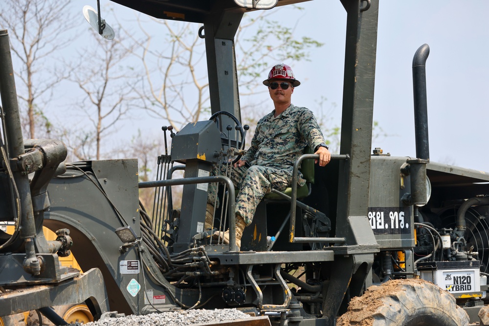 Royal Thai Marine Corps, U.S. Marines begin road rehabilitation project in Nakhon Ratchasima province