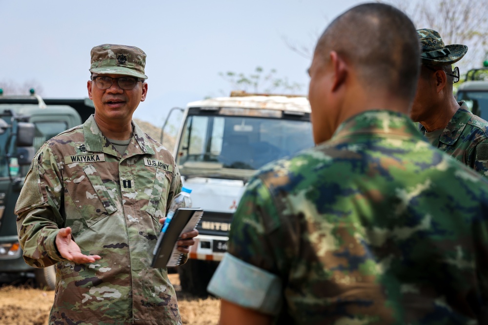 Royal Thai Marine Corps, U.S. Marines begin road rehabilitation project in Nakhon Ratchasima province