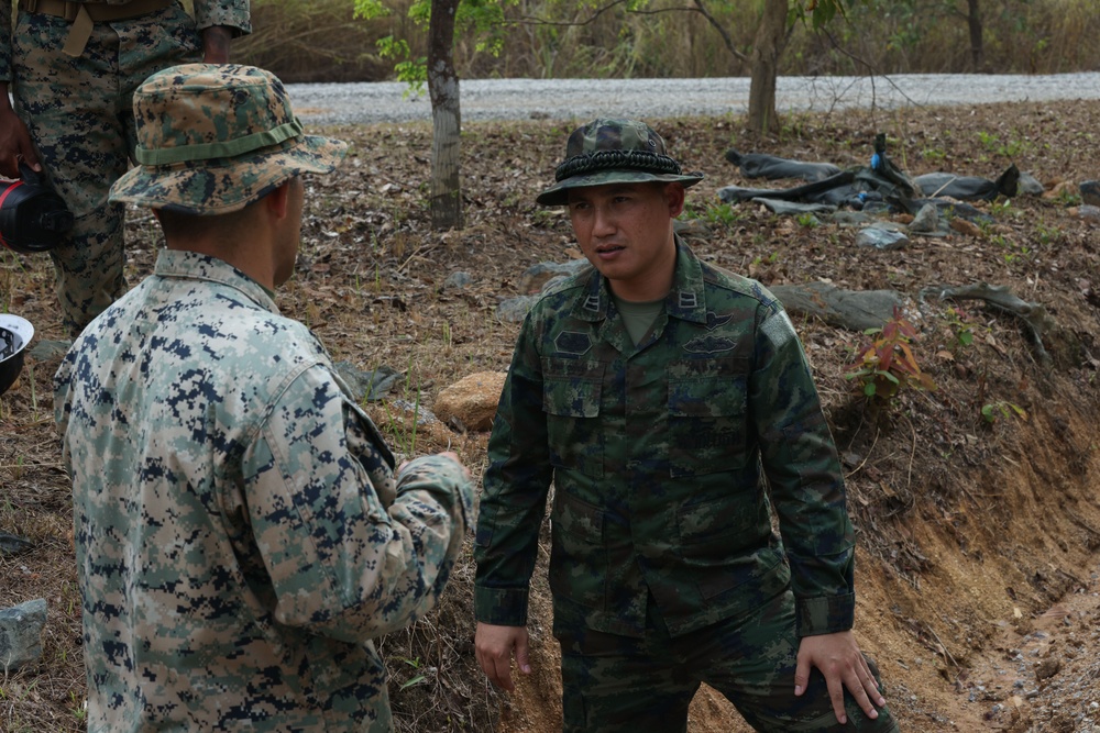 Royal Thai Marine Corps, U.S. Marines begin road rehabilitation project in Nakhon Ratchasima province