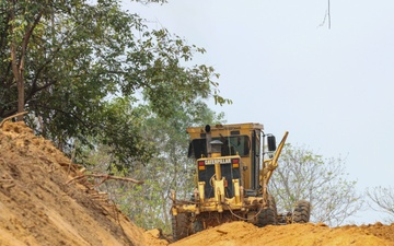 Royal Thai Marine Corps, U.S. Marines begin road rehabilitation project in Nakhon Ratchasima province