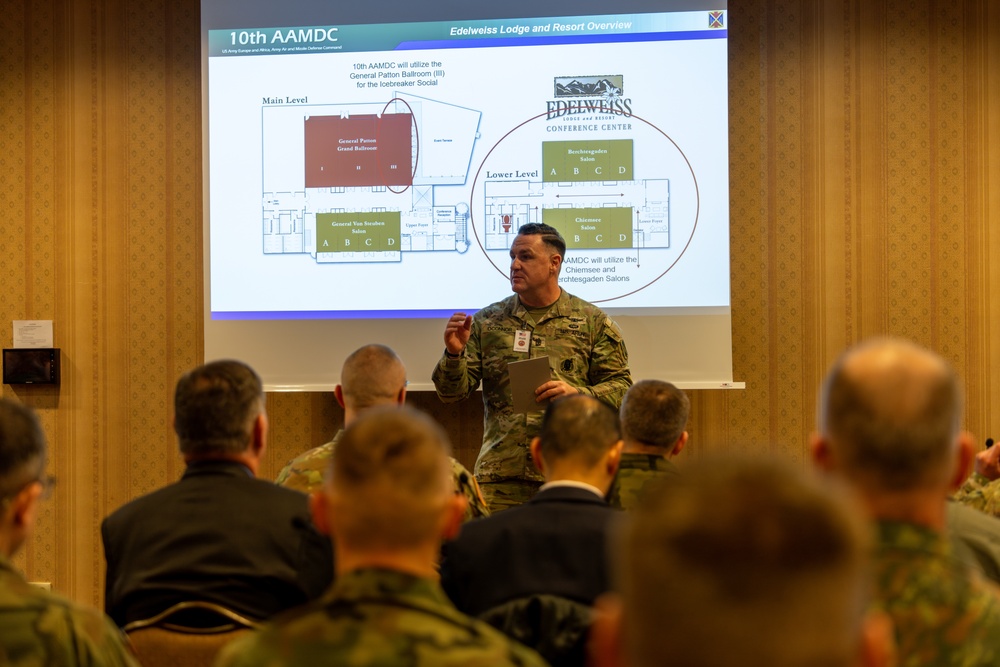 10th AAMDC hosts European integrated air and missile defense symposium in Germany