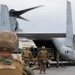 Marines resupply HIMARS via MV-22B Osprey