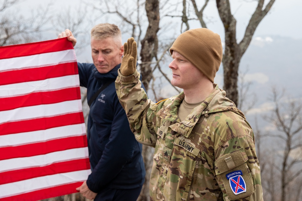 Retracing a Legacy: 10th Mountain Division (LI) Soldiers Climb Riva Ridge