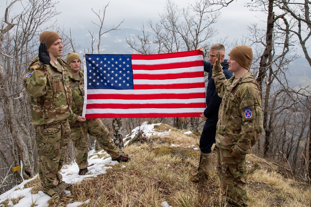 Retracing a Legacy: 10th Mountain Division (LI) Soldiers Climb Riva Ridge