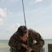 Marines with MWSS-272 prepare to leave port in the Bahamas