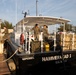 Marines with MWSS-272 prepare to leave port in the Bahamas