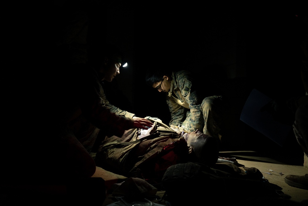 31st MEU | BLT 2/4 conducts prolonged casualty care exercise