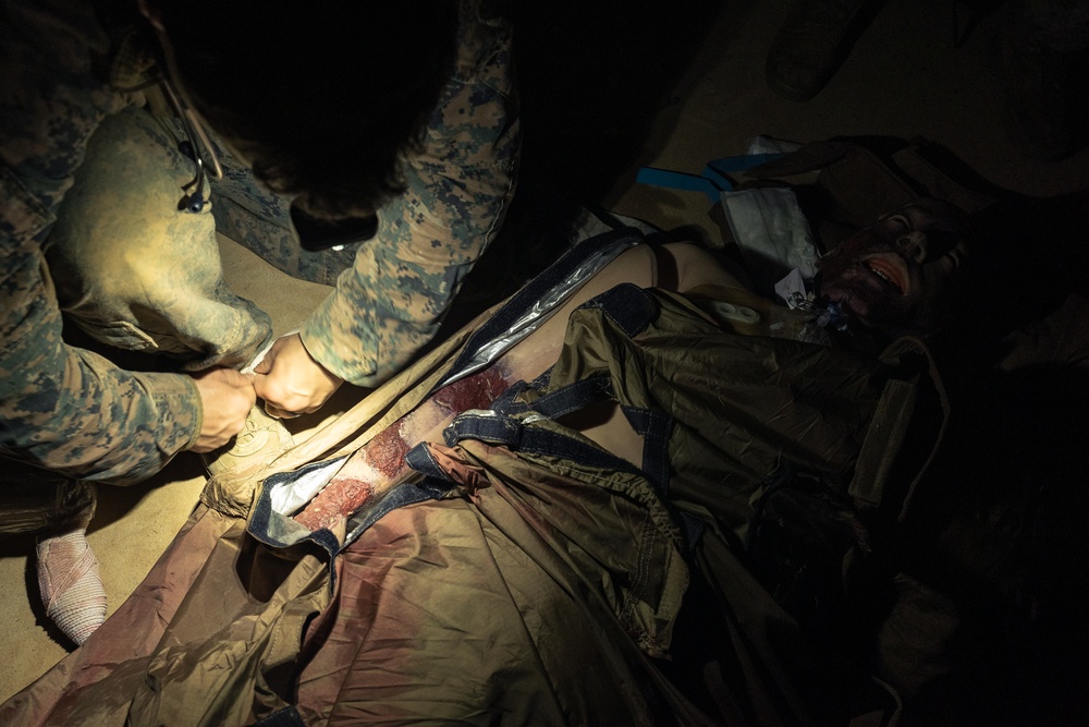 31st MEU | BLT 2/4 conducts prolonged casualty care exercise