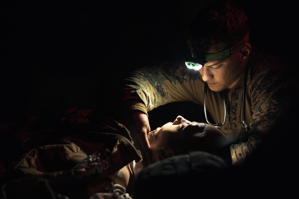 31st MEU | BLT 2/4 conducts prolonged casualty care exercise