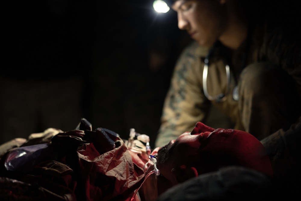 31st MEU | BLT 2/4 conducts prolonged casualty care exercise