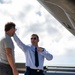 Tampa Bay Lightning player Cam Atkinson tours MacDill AFB