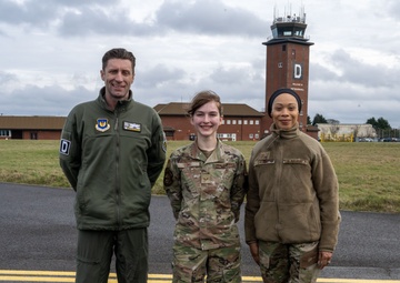 100th ARW command team integrates with 100th OSS