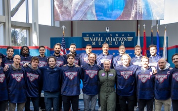 Penacola Ice Flyers Visit NAS Pensacola