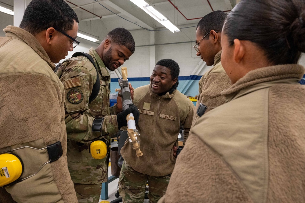 Future Hydraulics Airmen Explore Operational Maintenance at Altus AFB