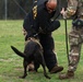 902nd Security Forces Squadron military working dog team visits local school