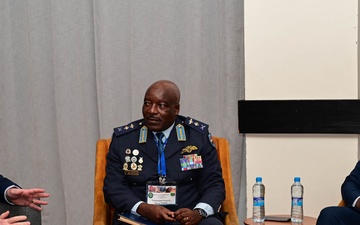 Gen Hecker Meets with Nigerian and Zambian Delegates