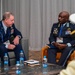 Gen Hecker Meets with Nigerian and Zambian Delegates