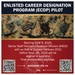 Enlisted Career Designation Program (ECDP) Pilot