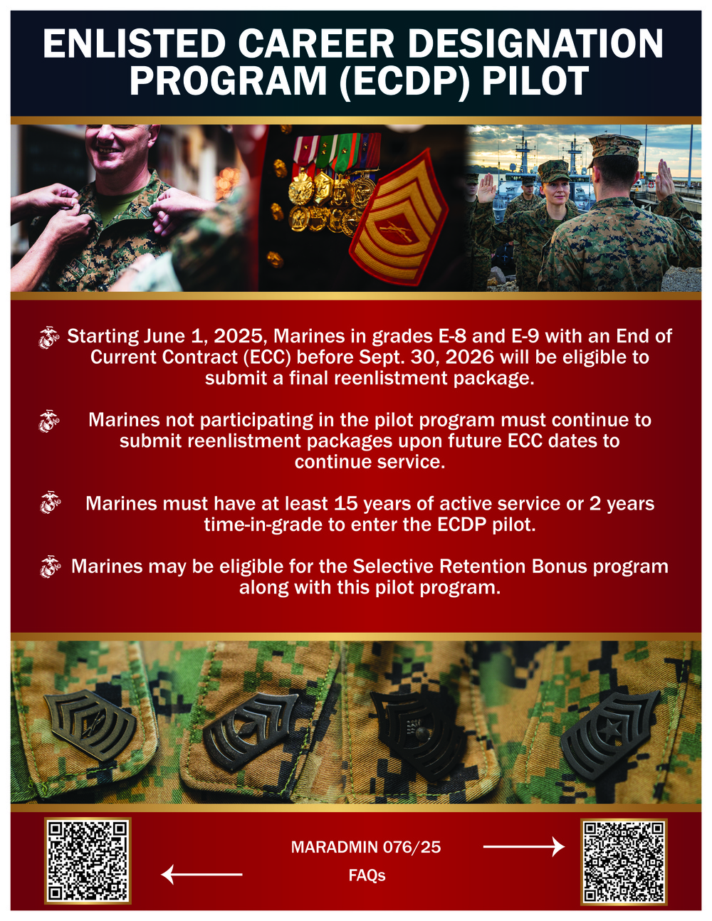 Enlisted Career Designation Program (ECDP) Pilot