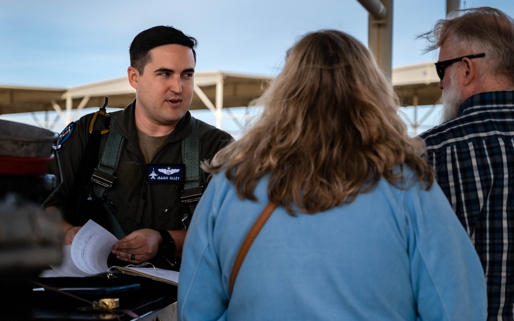 Full Circle: Maj. Alley’s Final Flight at Luke AFB