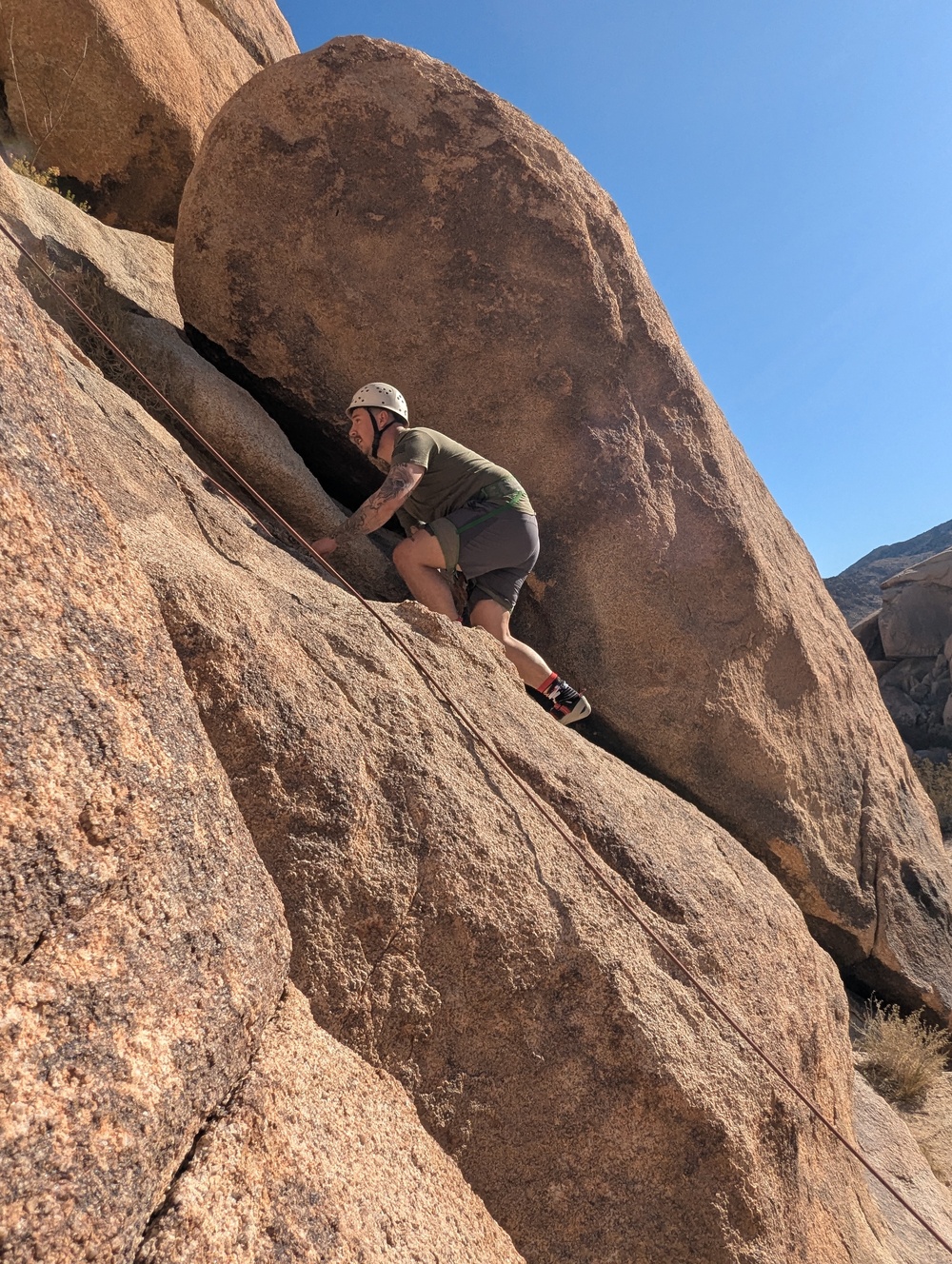 NMRTC Twentynine Palms Sailors build resiliency in the Joshua Tree desert