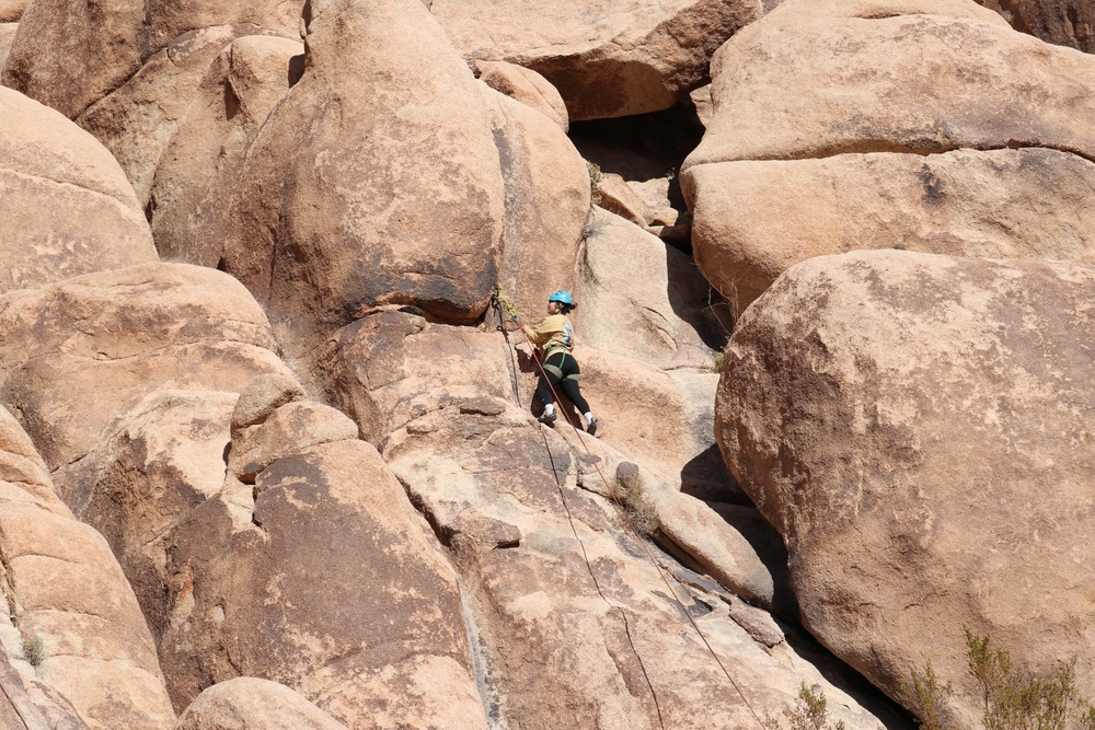 NMRTC Twentynine Palms Sailors build resiliency in the Joshua Tree desert