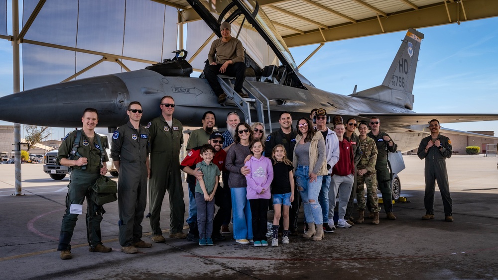 Full Circle: Maj. Alley’s Final Flight at Luke AFB