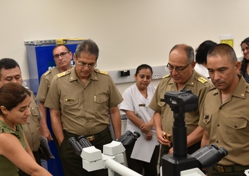 NAMRU SOUTH Hosts Peruvian Military Partners