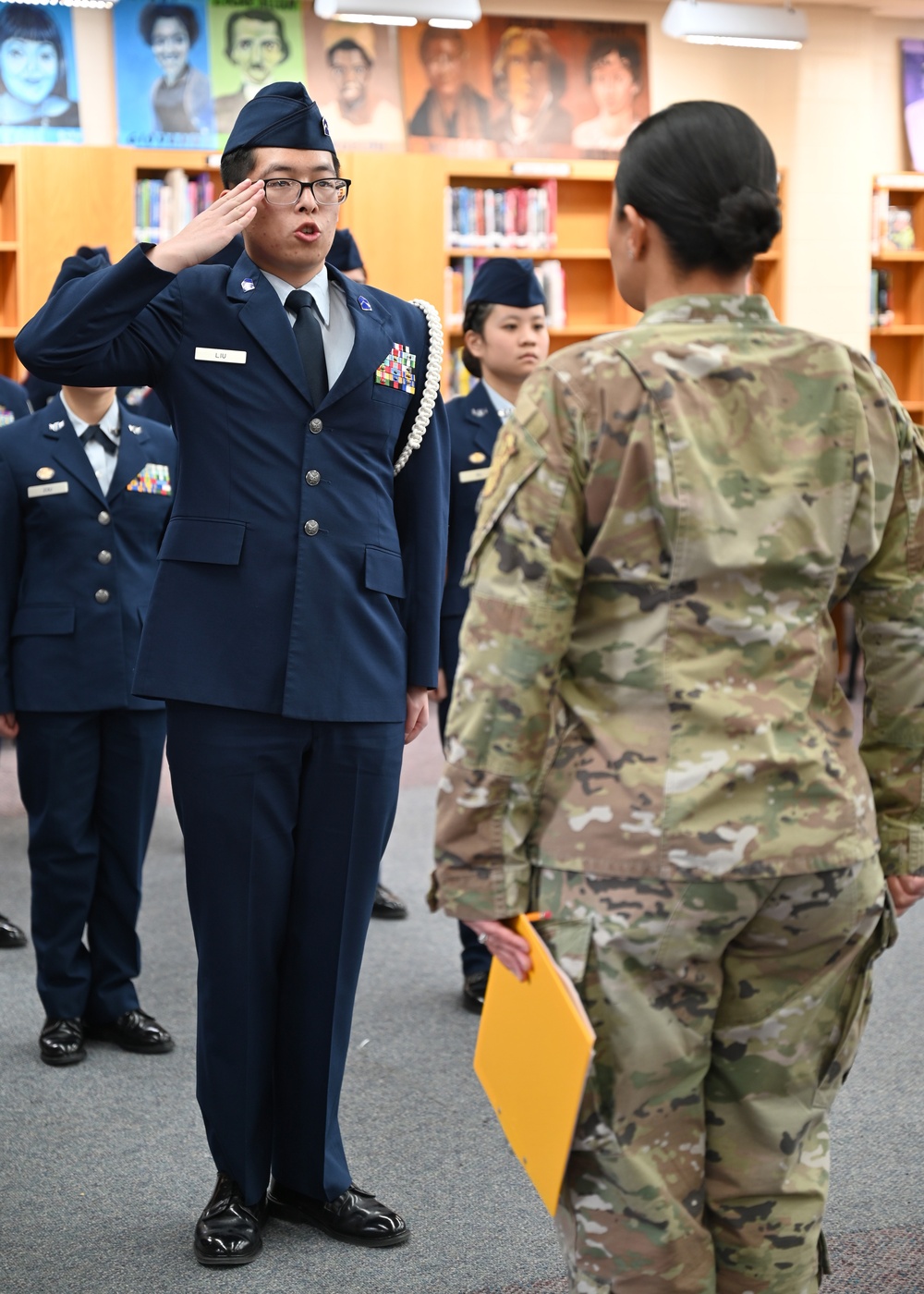 104th Fighter Wing Builds Youth Connections with Community Service