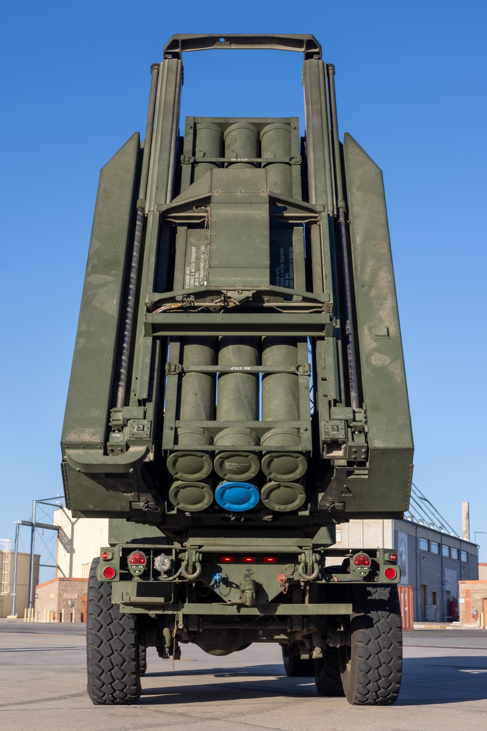 U.S. Marines rehearse HIMARS employment at MCAS Yuma with Royal Canadian Air Force