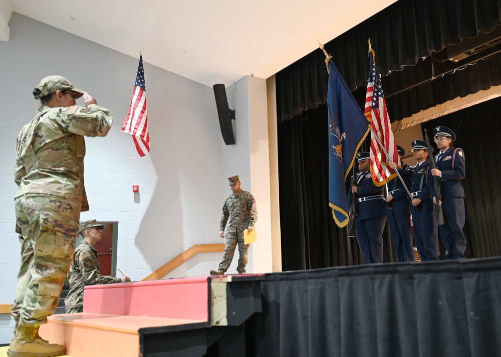 104th Fighter Wing Builds Youth Connections with Community Service