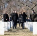 Slovakia’s Prime Minister Robert Fico Visits the Gravesite of Iwo Jima Flag Raiser U.S. Marine Corps Sgt. Michael Strank in Section 12