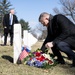 Slovakia’s Prime Minister Robert Fico Visits the Gravesite of Iwo Jima Flag Raiser U.S. Marine Corps Sgt. Michael Strank in Section 12