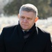 Slovakia’s Prime Minister Robert Fico Visits the Gravesite of Iwo Jima Flag Raiser U.S. Marine Corps Sgt. Michael Strank in Section 12