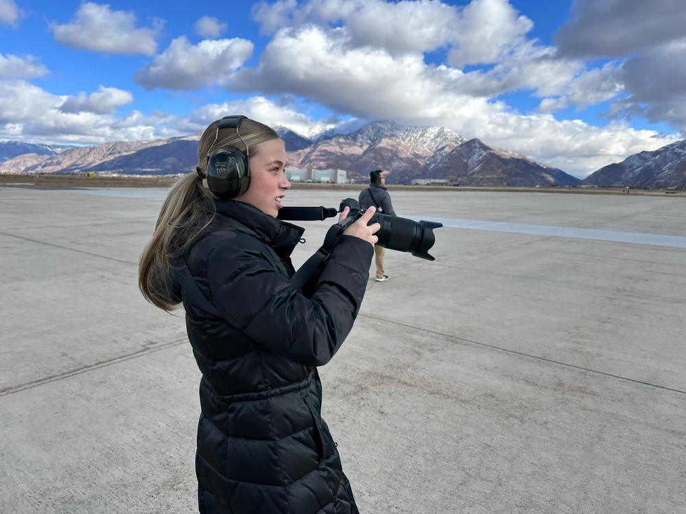 Aspiring broadcast journalist Azlyn Spence spent a day with Public Affairs